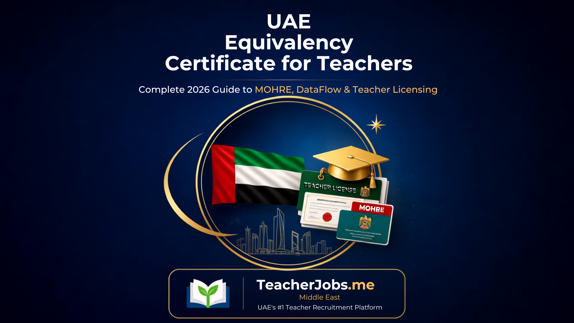 UAE Equivalency Certificate for Teachers: Complete 2026 Guide to MOHESR, DataFlow and Teacher Licensing